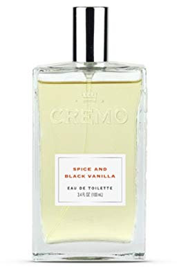 Cremo Eau de Toilette für Herren, Spice and Black Vanilla Cologne für Herren, Spicy Herrenparfum Geschenk für Herren, 100 ml