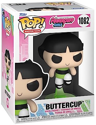 Funko Pop! Animation: Powerpuff Girls - Buttercup - Bellota - The Powerpuff Girls - Las Chicas Super Poderosas - Figura de Vinilo Coleccionable - Idea de Regalo- Mercancia Oficial - TV Fans
