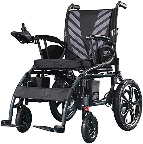 Fauteuil Roulant Électrique Pliant Motorisé Fauteuil Roulant Électrique,Puissant Fauteuil Roulant À Deux Moteurs, Léger, Seulement 34 Kg, Robuste, Fauteuil Roulant Électrique Pliant À Deux Moteurs, P