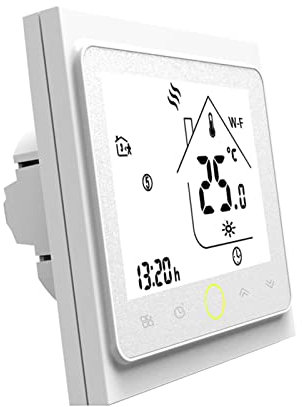 Matybobe Termostato intelligente Intellight regolatore di temperatura 5A per scaldabagno acqua / gas per casa