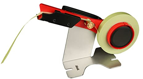 AllorA Klappkantenzieher für 19mm Klebeband Abdeckband Kantenumleger zum einfachen Abkleben bei Autolackierungen Abklebeband Falzabroller für die Wandmontage