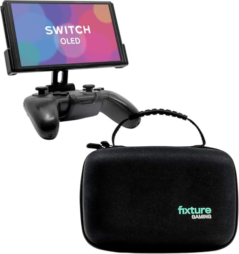 Fixture S2 Bundle: The Original Mount Plus Carrying Case for The Switch OLED & Pro Controller