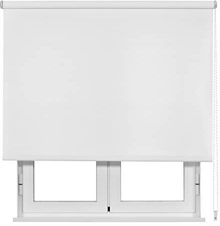 VIEWTEX Seitenzugrollo Lichtdurchlässig Basic Weiss 135 X 250 cm 5 Jahre Garantie