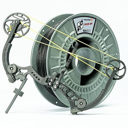 PRINCORE Nylon PA12 CF Carbon, Kohlefaser Filament 1,75mm, Schwarz (500, Gramm)