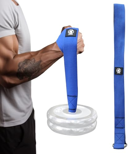 J Bryant Armwrestling Trainingsgurt geeignet für Handgelenk Unterarm und Bizepsübungen kompatibel mit 1 und 2 Zoll Hantelscheiben multifunktionale Fitnessgeräte für zu Hause