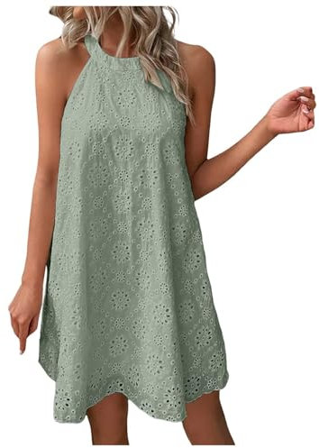 Leichte Strandkleider Knielang Sommerkleider Midi Kleid SchmetterlingsäRmel Strickkleid Mit GroßEm Rollkragen Kleid Weiss Lang Brautladen Elegante Kleider GrüN Damen Strickkleid Lang Zauberstern