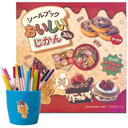 Koch-Sticker-Album – Dessert-Sticker-Sammlung, Lebensmittel-Sticker-Album, Süßes-Leckerei-Sticker-Buch, Food-Art-Sticker-Buch Für Wasserflaschen, Scrapbook