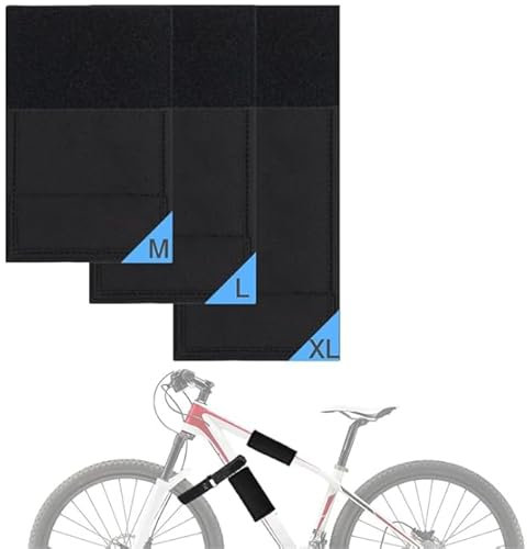 Set di 3 protezioni per telaio per bicicletta Thule, protezione per il trasporto, compatibile con telaio in carbonio, accessori per bicicletta da trekking, bici da ringhiera