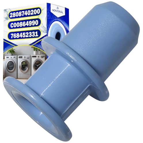 Tapón para Manguera de Desagüe de Emergencia de Lavadora con Código Original 2808740200 para Beko C00864990 para Whirlpool para Bauknecht para Indesit 768452331 para Smeg - MONTERAL