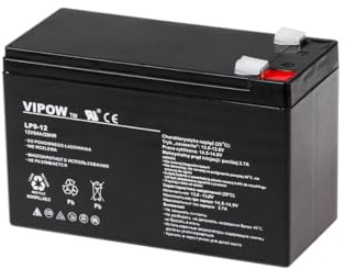 VIPOW Batterie Gel 12 V 0,8 Ah ou 12 V 9 Ah (12 V 9 Ah)