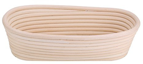Banneton à Pain, Banneton Panier Ovale, Banneton L'Imperméabilité Panier Boîtes à Pain Banneton Pâte pour Pain et Brosse.(XL)