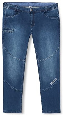 Sparco Denver Jeans 5 Tasche in Denim StoneWashed (XL)