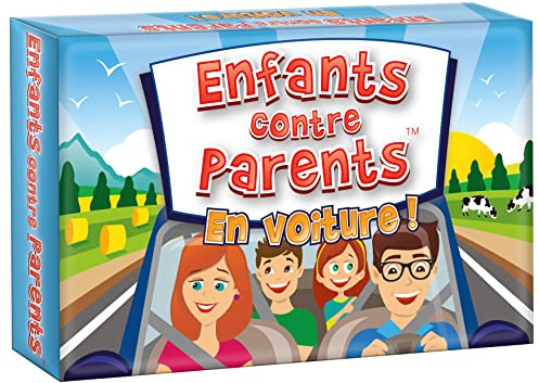 Enfants Contre Parents. en Voiture! Jeu de Voyage Jeux de Société v. FR
