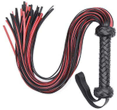 Keptfeet 5 Frustino da Equitazione in - Frustino da Equitazione in con Manico - Strumento di addestramento per Costumi da Frusta da Equitazione per Gioco del Cavallo