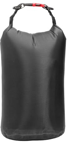 Ctrunit wasserdichte trockene Tasche, 3L 5L 10L 20L 35L Rollen Top trockener Sack mit Pfeife für Bootfahren Wandern Camping Kajak Kanu Schwimmen Snowboard Paddel Board (Schwarz 20L)