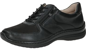 CAPRICE Comfort Damen Sneaker flach mit Reißverschluss Freizeit