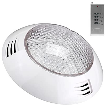 35W 360LED Poolbeleuchtung Unterwasser Licht, Wasserdichte Farbwechsel LED Light, Wiederaufladbar Unterwasserbeleuchtung für Schwimmbad, Teich, Brunnen