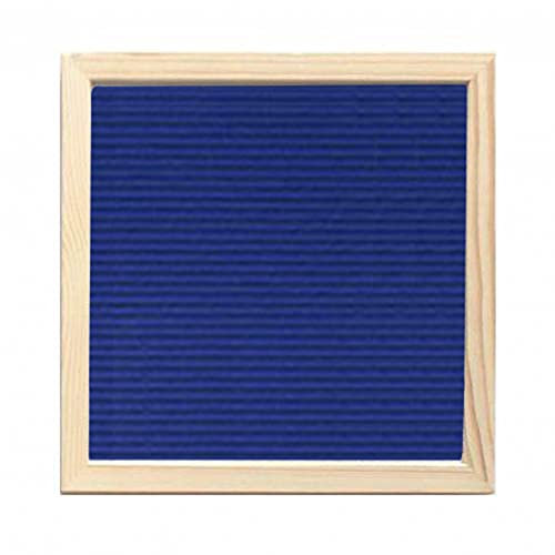 CBPNEISEK Filz-Buchstabentafel mit Buchstabenaufklebern, hölzerne Nachrichtentafel, austauschbare Buchstabentafeln for das Klassenzimmer, das Zuhause oder das Büro, Schild 10×10 Zoll /885