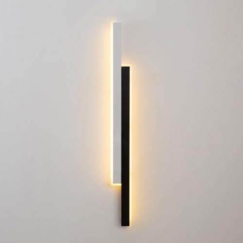 Jadssox LED-Wandleuchte, lineare Streifen-Wandleuchten, Lampe, moderne Waschtisch-Wandleuchte, lange Streifen, Wandmontage-Beleuchtungskörper, Innen-Wandwaschleuchten für Wohnzimmer, Kommode, Spiegel,