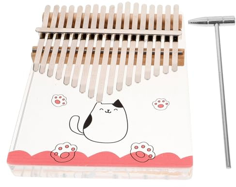 Toyvian Daumenklavier Aus Klarem Acryl Mit Tasten Für Anfänger Leicht Spielbares Musikinstrument Mini-fingerklavier Für Erwachsene