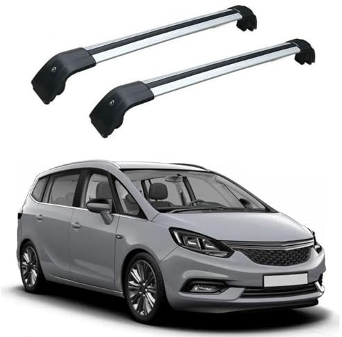 ZHAODG Barre Portapacchi per Auto, per Opel/Vauxhall Zafira Tourer 2011-2019 Barre PORTATUTTO, portabiciclette, Barre trasversali da Tetto,Bagagli Trasporto Rack, Auto Accessori