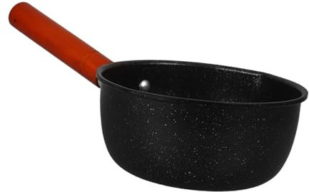 LAPYAPPE Casserole Japonaise Antidérapante Pot à Lait Soupe Et Huile Ustensile De Cuisine Pratique Avec Poignée Pour Réchauffage Et Cuisson Familiale