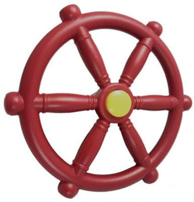 Kids Steering Wheel - Imaginative Play Pirate Ships Wheel | Versatile Swing Accessories Small Steering Wheel | Playground Swing Set Steering Wheel for Fun Outdoor Play