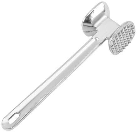 UKCOCO Attendrisseur Viande Professionnel Alliage Aluminium Marteau Attendrir Steak et Poulet Surface Large pour Viande Tendre Manche Long Ergonomique Facile à Nettoyer Outil Cuisine et