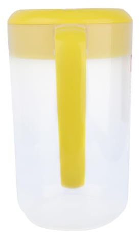 BAZEITFLOW botella de agua de plástico jarras de agua grande frío jarra de bebida páginas Amarillo