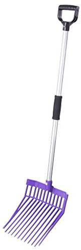 Tough 1 Youth Pro Pick Stall Fork W/2Pc Handle Purp