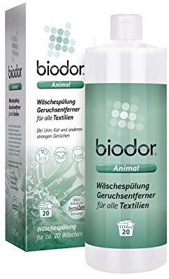 Biodor Animal - Detergente de olores, eliminador de olores y Limpiador para el Entorno Animal, Limpiador enzimático de orina, heces y Otros olores severos, quitamanchas y Limpieza
