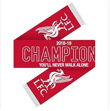 47 Brand Schal - FC Liverpool Champions League 2019 rot