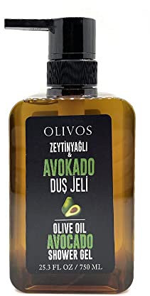 OLIVOS Olive Oil & Avocado Shower Gel 750 ml