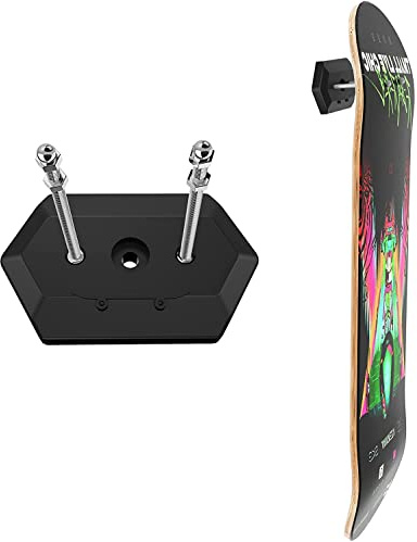 BOOSTEADY Skateboard Halterung Skateboard Wandhalterung Halter Snowboard Halterung Wand für Skateboard Präsentation und Aufbewahrung