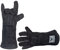 FENNEK | Guanti da barbecue in pelle | molto resistenti al calore | 1 paio - taglia unica