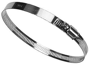 Fascette stringitubo metalliche per condotti regolabili per il fissaggio di tubi flessibili (FASCETTA STRINGITUBO IN ACCIAIO D 60 A 200)