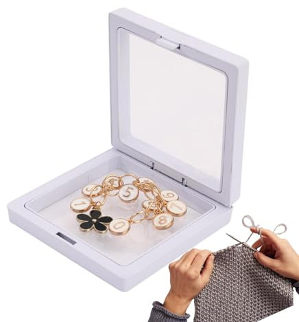 Generisch Reihenzähler zum Stricken,Zahlenstichmarker | Häkel-Reihenzähler-Charm-Stitching-Marker | Praktischer Strickreihenzähler, Häkelzubehör zum Weben, Nähen von handgefertigtem Schmuck