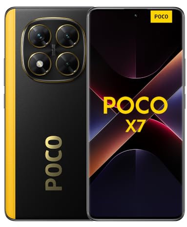 Xiaomi POCO X7 (smartphone), 12+512GB, 50MP camera principale con OIS, batteria da 5.110mAh, IP68 (caricabatterie non incluso), Nero