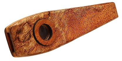 Kazoo-Flöte, Ahornholzflöte, Kompakte Größe, Leichte Kazoo-Flötenmembranen für Anfänger und Kinder