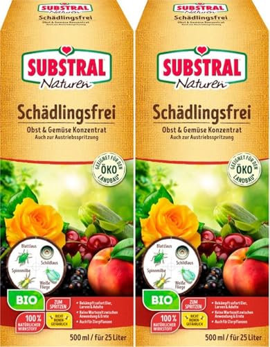 2 X 500 ml Schädlingsfrei Obst & Gemüse Konzentrat