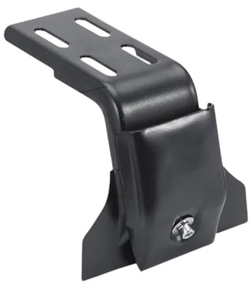 Ronyme Support de Galerie de Toit Renforcé, Kit de Fixation pour Galerie de Toit, Support de Montage en Acier Épaissi, Compatible SUV et MPV, Installation sans Perçage Rapide, Hauteur 12 à 16 cm