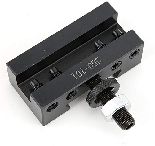 Lathe Tool Holder,250-101 CNC Lathe Tool Post Holder,CNC Turning Tools Lathe Parts,for Install on an Engine,Table or Turret Lathe(250-101)