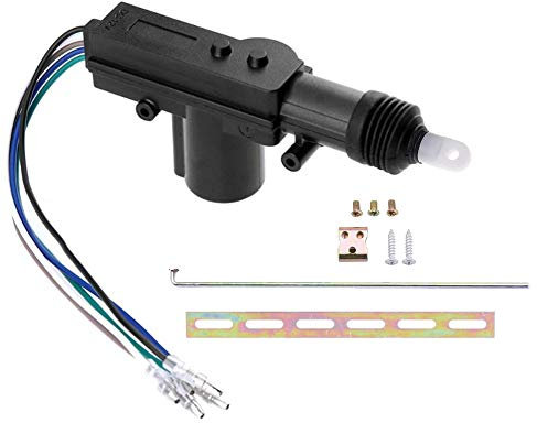 Etopar Universal Schwerlast KFZ Fahrzeug Türschloss Stellantrieb 5-polig Draht 12V Zentrale Tür Verriegelung Betätiger Verschlusssystem