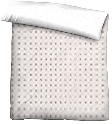 biberna 0636047 Mix & Match Bettbezug Mako-Baumwoll-Satin 1x 155x220 cm, taupe