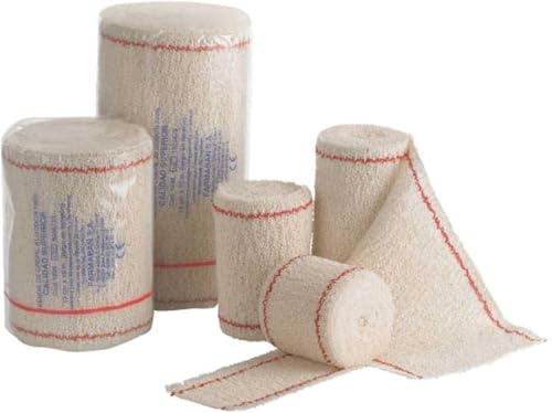 Bandage élastique en crêpe DBN SPORT CARE SANS LATEX (15 cm x 10 m) 85 Gr/m2