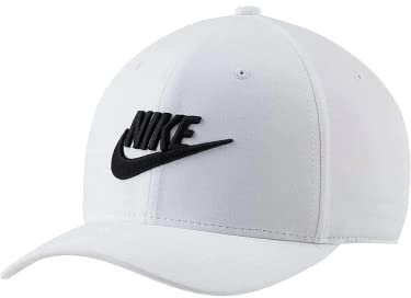 NIKE Sportswear Classic 99 Unisex cap DC3979-100 Size One White/Black (L/XL, Bianco/Nero)