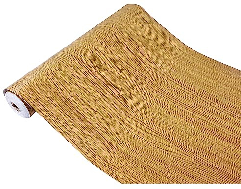 Klebefolie Möbel 90x210 cm | Möbelfolie selbstklebend in Holzoptik | Folie für Möbel zur schnellen Renovierung von Türen, Schränken und Regalen | Möbelfolie dekorativ und pflegeleicht | Eiche