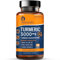 Turmeric 3000mg High Strength Supplement with Black Pepper and Ginger - 180 Vegan Tablets (Not Capsules) - Turmeric with Active Ingredient Curcumin - Made in The UK by Howard & James
