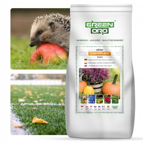 GREEN ORO COMPLEX AKI 5KG Engrais d'automne - Sans azote, pour toutes les plantes du jardin