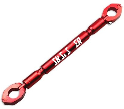 YEDWEW Rinforzo Manubrio Moto per Ducati per Scrambler 800 400 1100 Icona Accessori Moto Balance Bar Manubrio CNC Traversa Leve Supporto del Telefono Parti Barra di bilanciamento Moto(6)